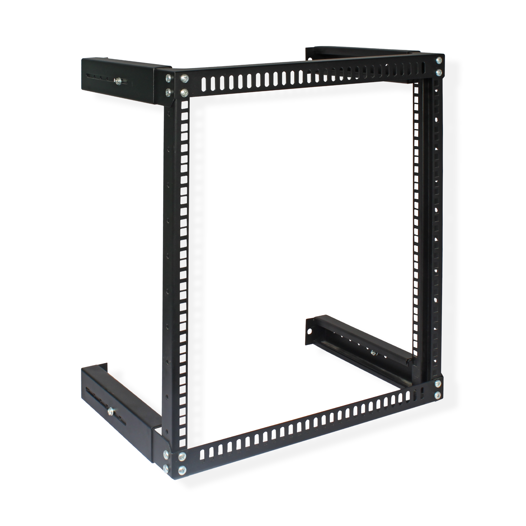 Open Frame Depth Adjustable Wall Mount 19" Rack -11U